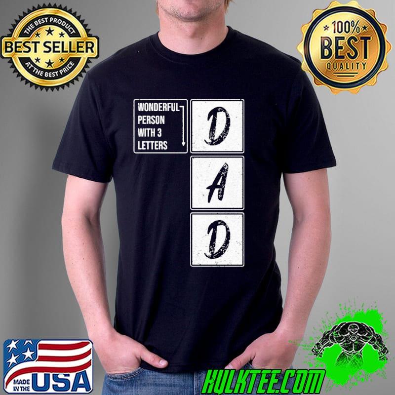 Dad crossword father wonderful essential shirt