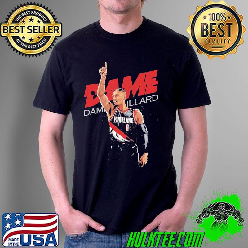 Damian lillard time art shirt