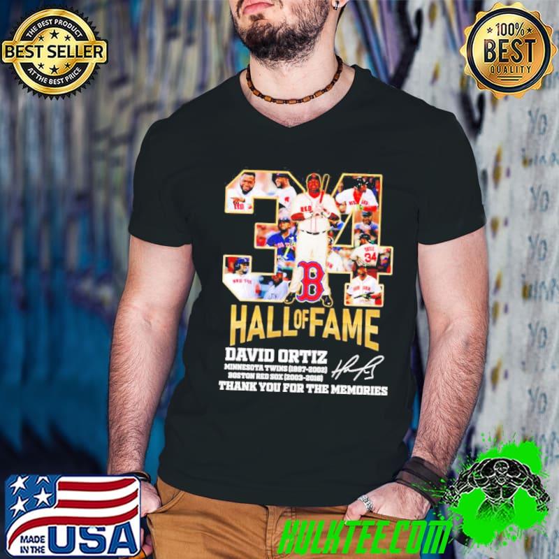 David ortiz 34 hall of fame signature s Guys V Neck David ortiz 34 hall of fame signature s Guys V Neck