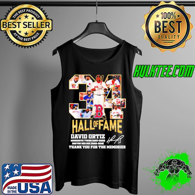 David ortiz 34 hall of fame signature s Tank Top David ortiz 34 hall of fame signature s Tank Top