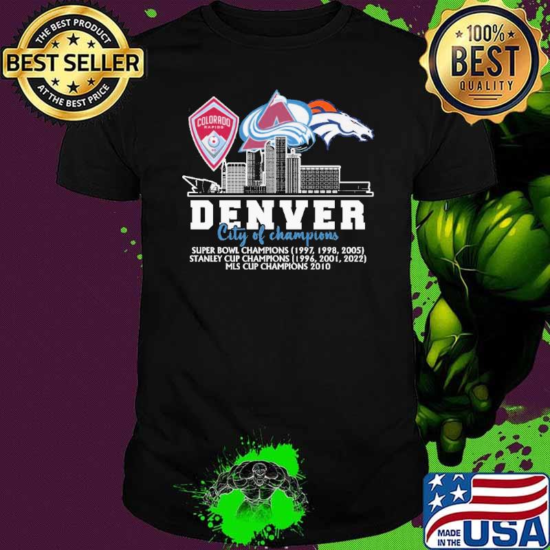 Denyer city of champions super bowl cup shirt