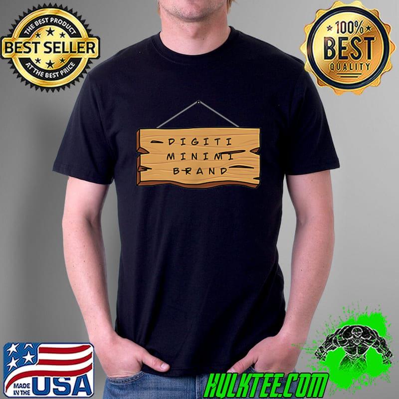 Digiti minimi brand Tibial Plateau Floating Island Bones T-Shirt