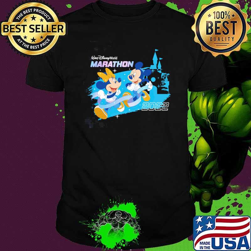Disney running mickey ears shirt