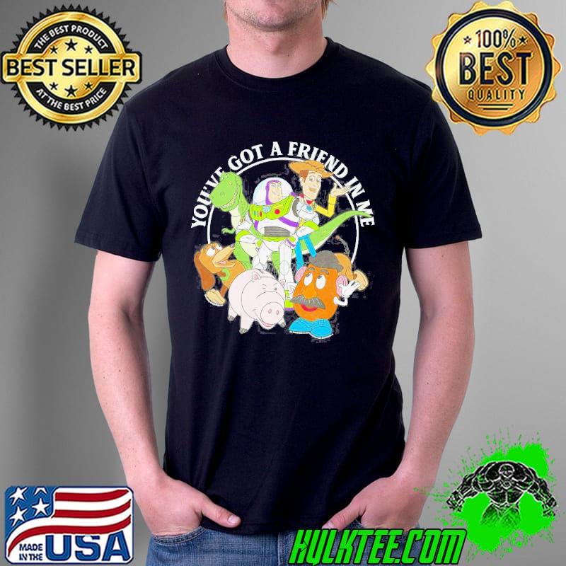 Disney toy story youve got a friend in me group shot shirt