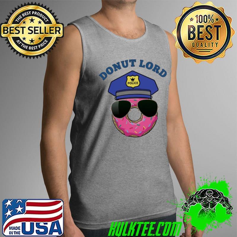 Donut lord donuts police design shirt