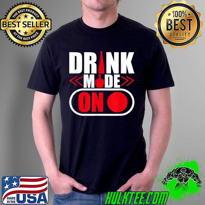 Drinking Humor Graphic Beer Bottle Vintage Novelty Tees T-Shirt