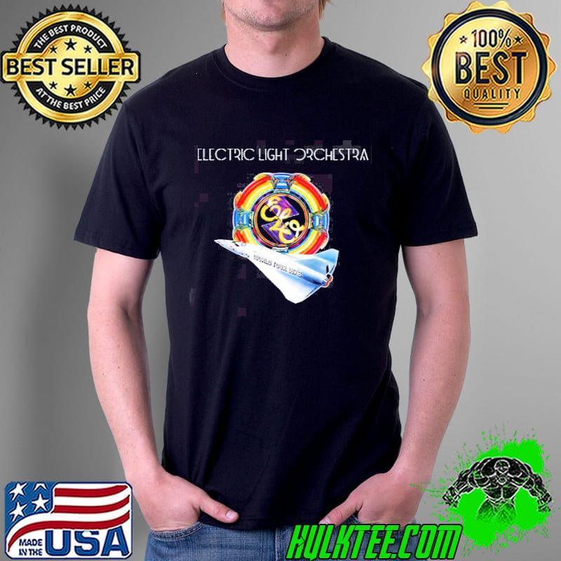 E l q tourelectric light orchestra band shirt