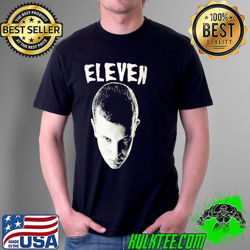 Eleven stranger things 4 2022 black art shirt