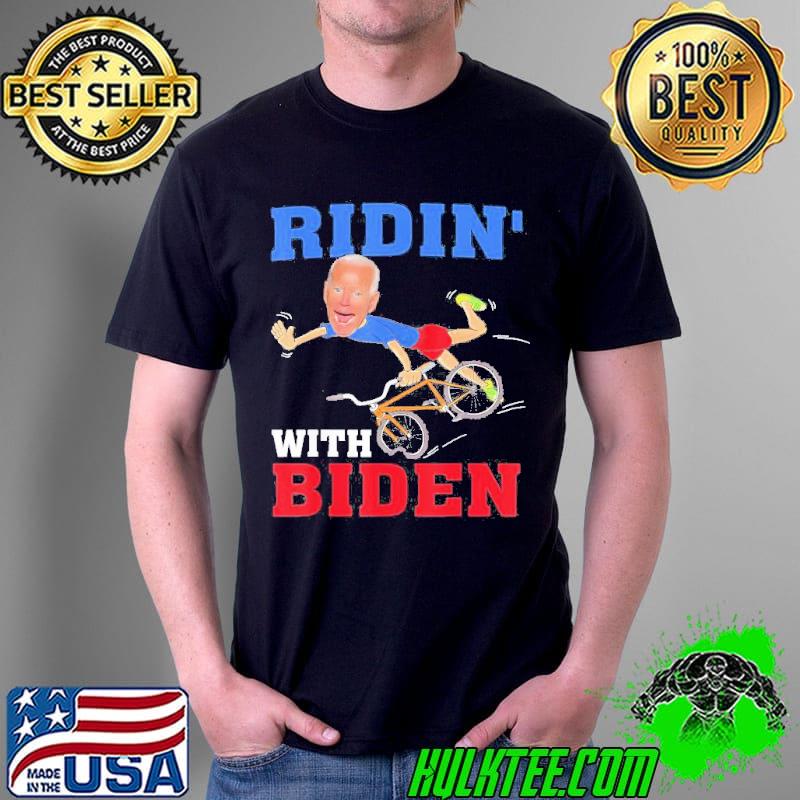 Falling with Biden ridin with Biden shirt