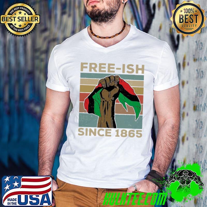 Free-ish Since 1865 Vintage Shirt Guys V Neck Free-ish Since 1865 Vintage Shirt Guys V Neck