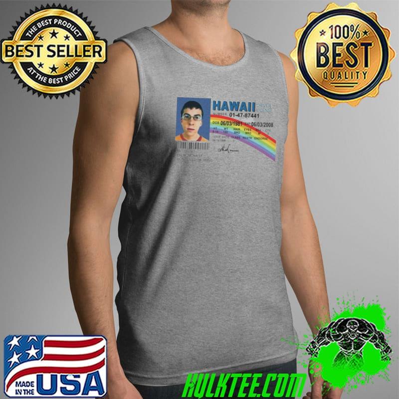 Funny mclovin superbad I'd card hawaiI fake I'd s Tank Top Funny mclovin superbad I'd card hawaiI fake I'd s Tank Top
