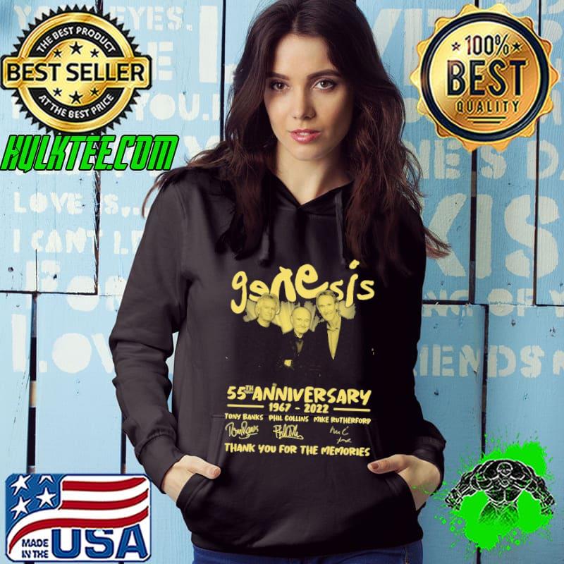 Genesis 55th anniversary thank you for the memories signatures s Hoodie Genesis 55th anniversary thank you for the memories signatures s Hoodie
