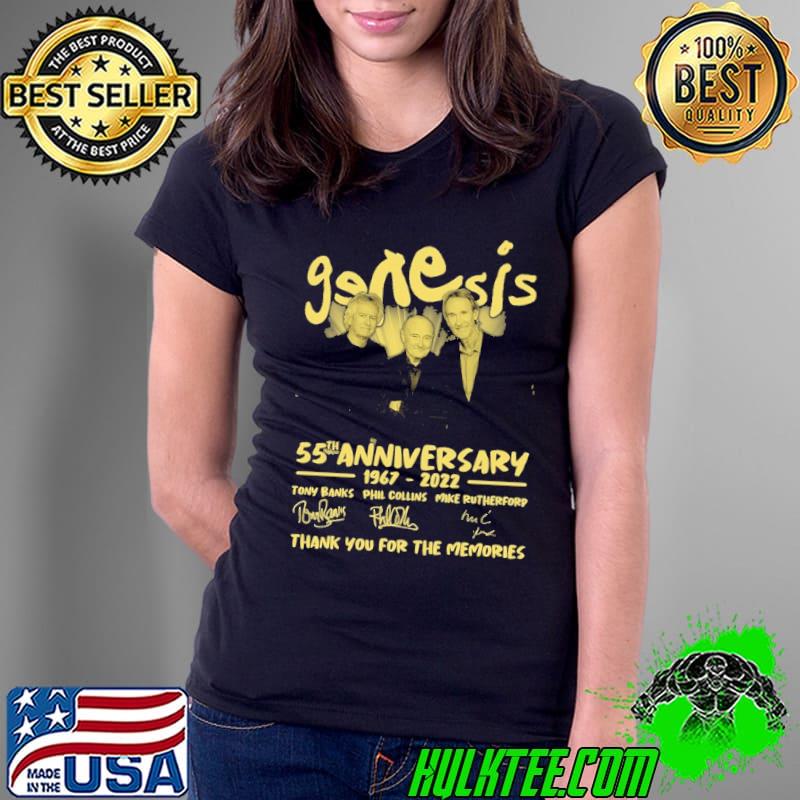 Genesis 55th anniversary thank you for the memories signatures s Ladies Tee Genesis 55th anniversary thank you for the memories signatures s Ladies Tee