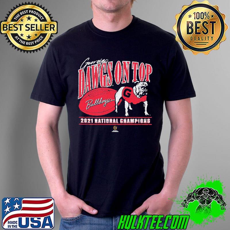 Georgia Bulldogs college Football playoff 2021 national champions franklin shirt