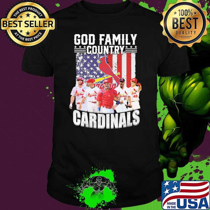 God family country cardinals shirt