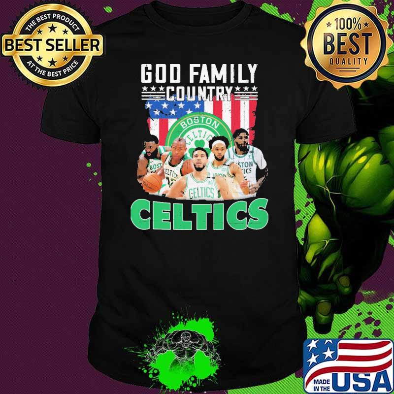 God Family Country Celtics Shirt
