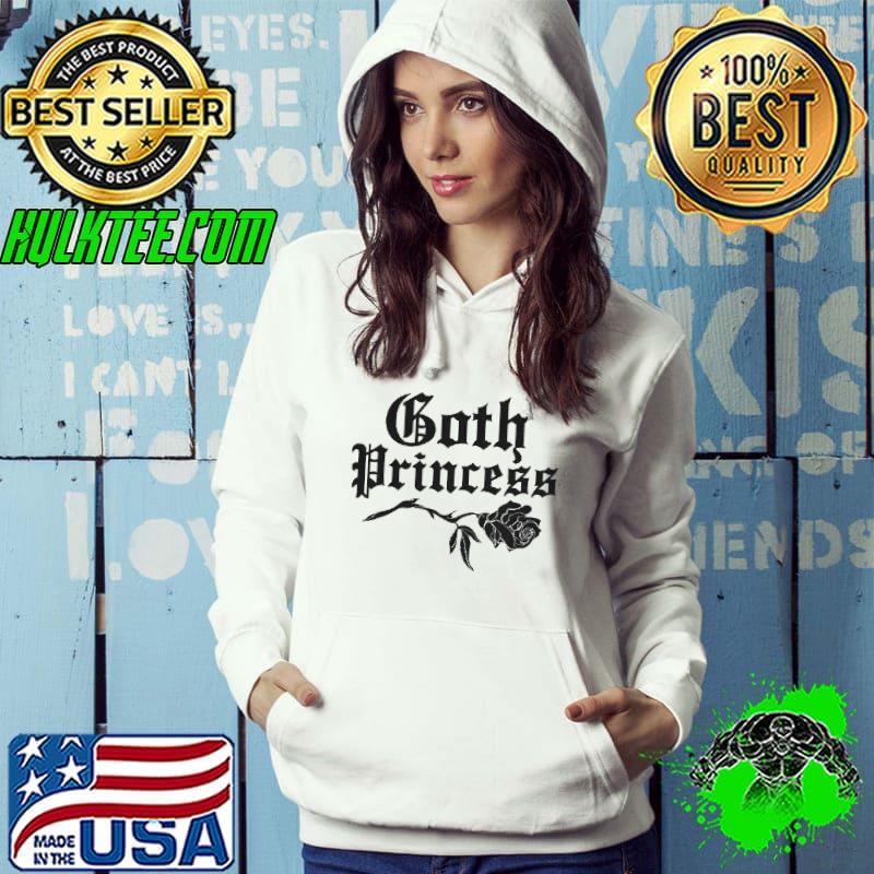 Goth princess party rose art s Hoodie Goth princess party rose art s Hoodie