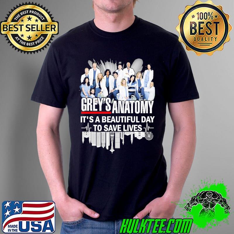 Grey's anatomy it's a beautiful day to save lives shirt