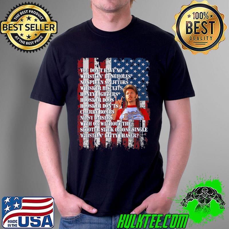 Happy 4th Of July Merica Funny Joe American Flag T-Shirt