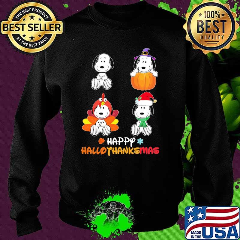 Happy halloween thanks giving christmas snoopy pumpkin s Sweater Happy halloween thanks giving christmas snoopy pumpkin s Sweater