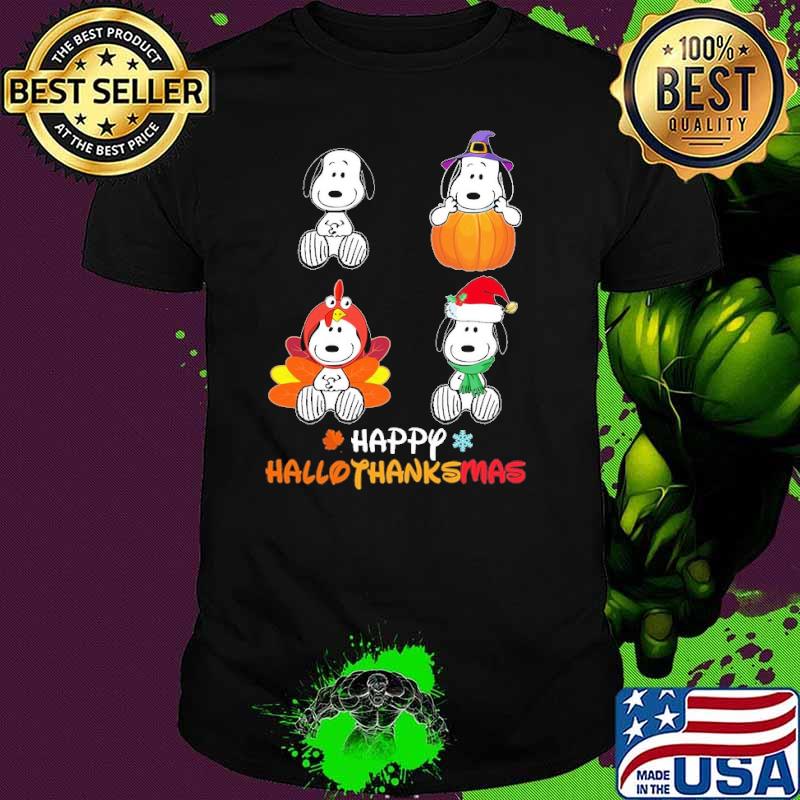 Happy halloween thanks giving christmas snoopy pumpkin shirt Happy halloween thanks giving christmas snoopy pumpkin shirt