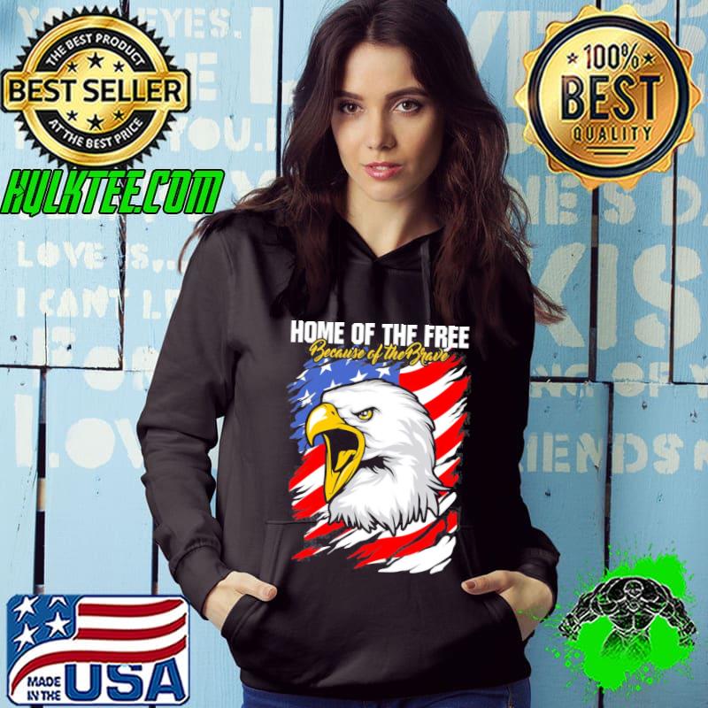 Home of the free patriotic eagle july 4th holiday s Hoodie Home of the free patriotic eagle july 4th holiday s Hoodie