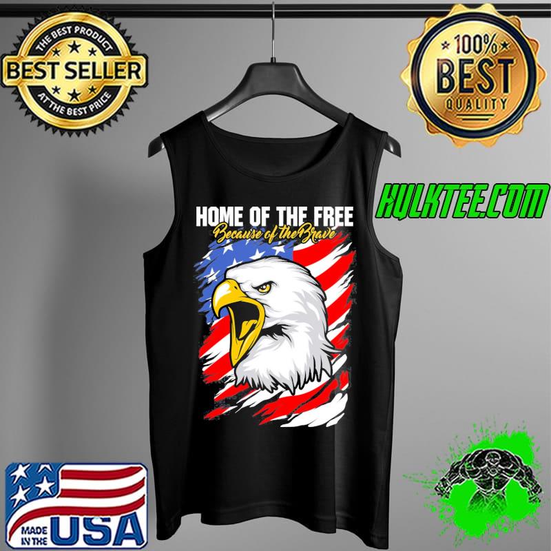 Home of the free patriotic eagle july 4th holiday s Tank Top Home of the free patriotic eagle july 4th holiday s Tank Top