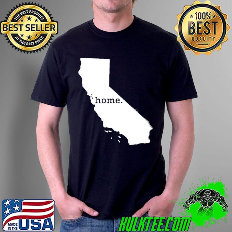 Home shark tank California state map shirt