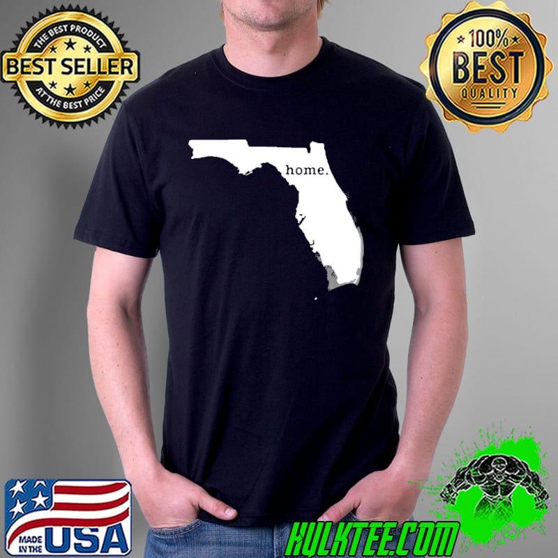 Home shark tank Florida state map shirt