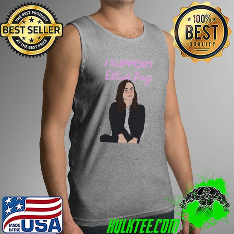 I support elliot page shirt