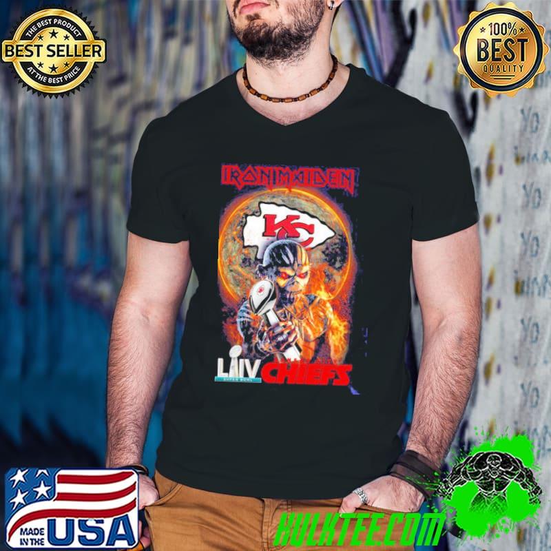 Iron maiden and laiv super bowl Kansas city Chiefs s Guys V Neck Iron maiden and laiv super bowl Kansas city Chiefs s Guys V Neck