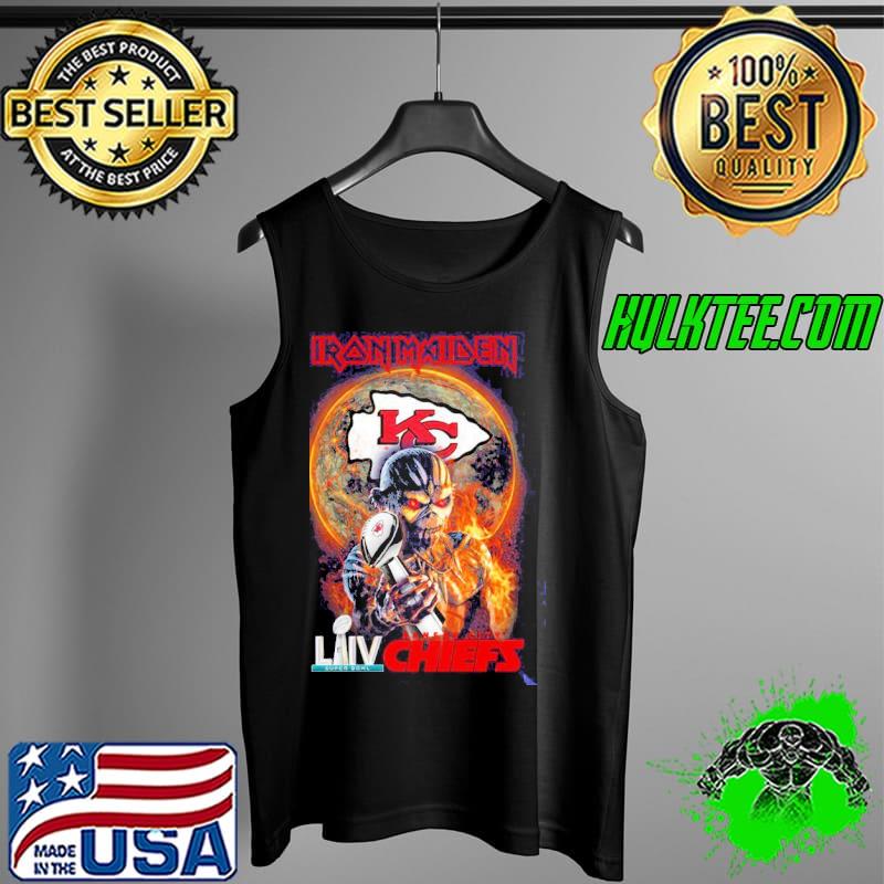 Iron maiden and laiv super bowl Kansas city Chiefs s Tank Top Iron maiden and laiv super bowl Kansas city Chiefs s Tank Top