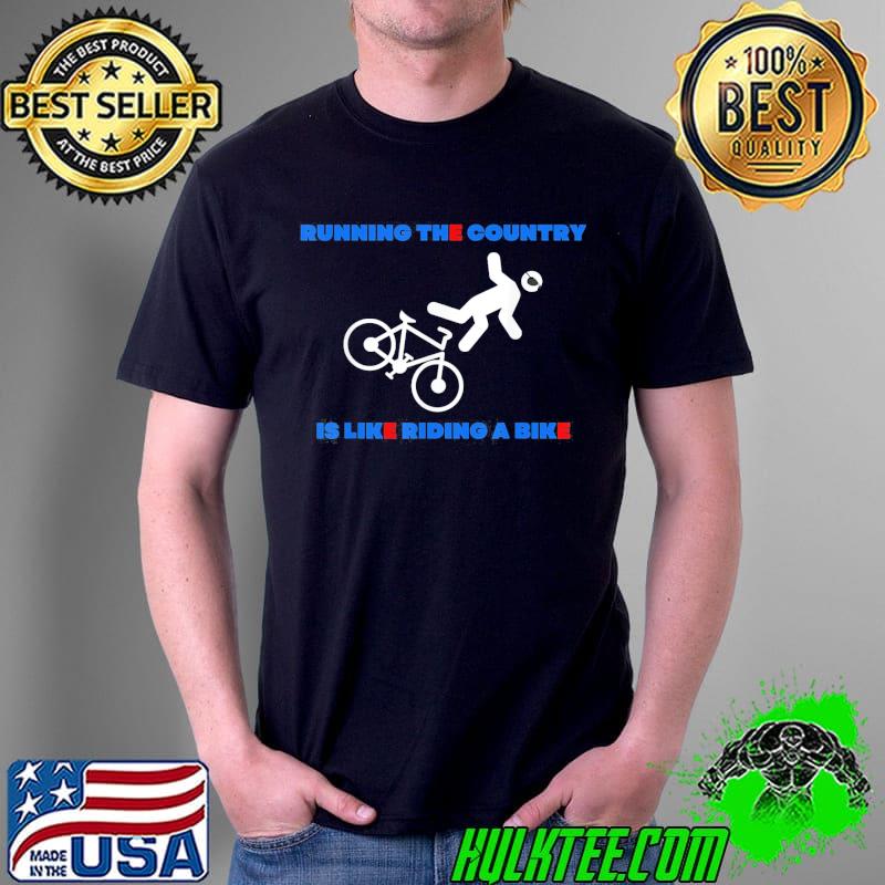 Joe Biden bike bicycle accident president shirt