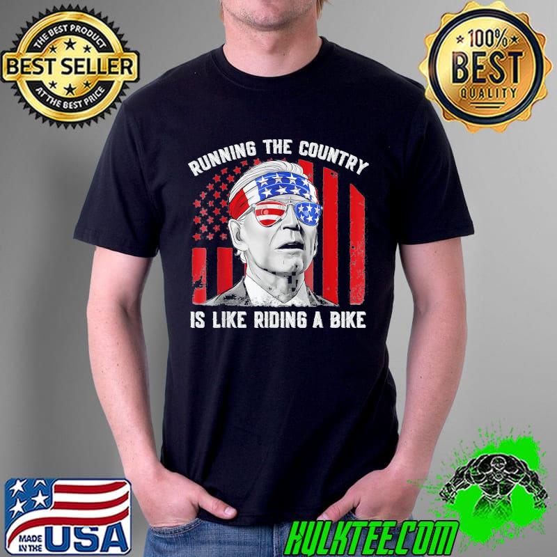 Joe Biden falling off his bicycle Biden falls off bike shirt