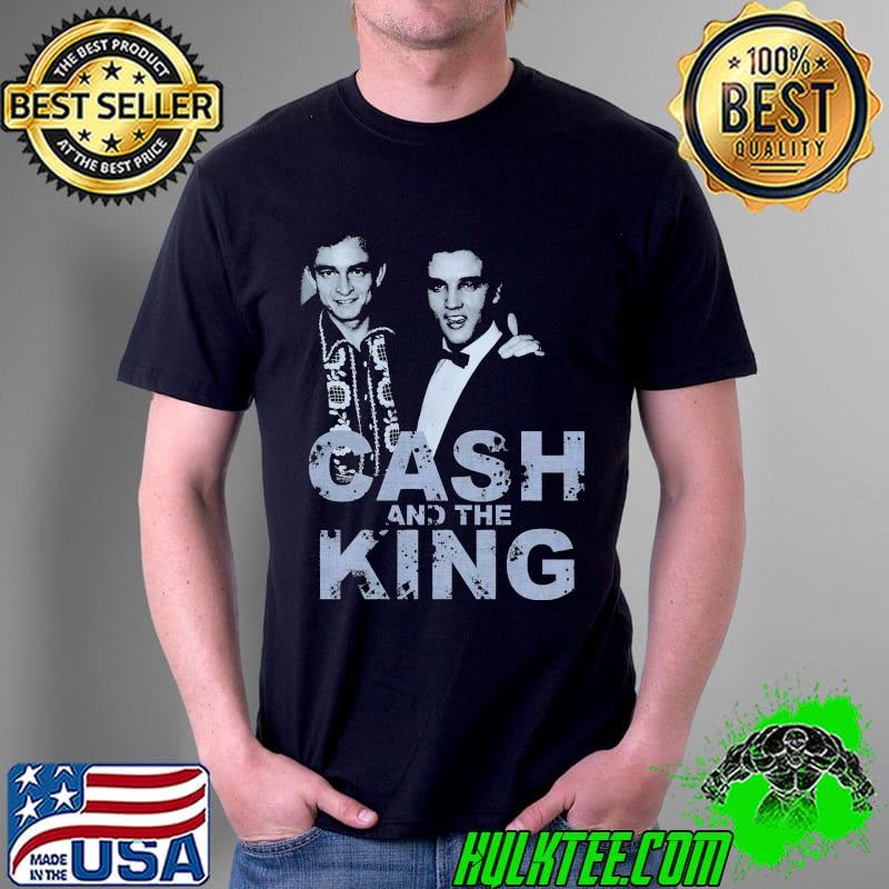 Johnny cash x elvis music graphic country shirt