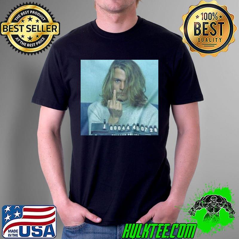 Johnny depp shot vintage shirt