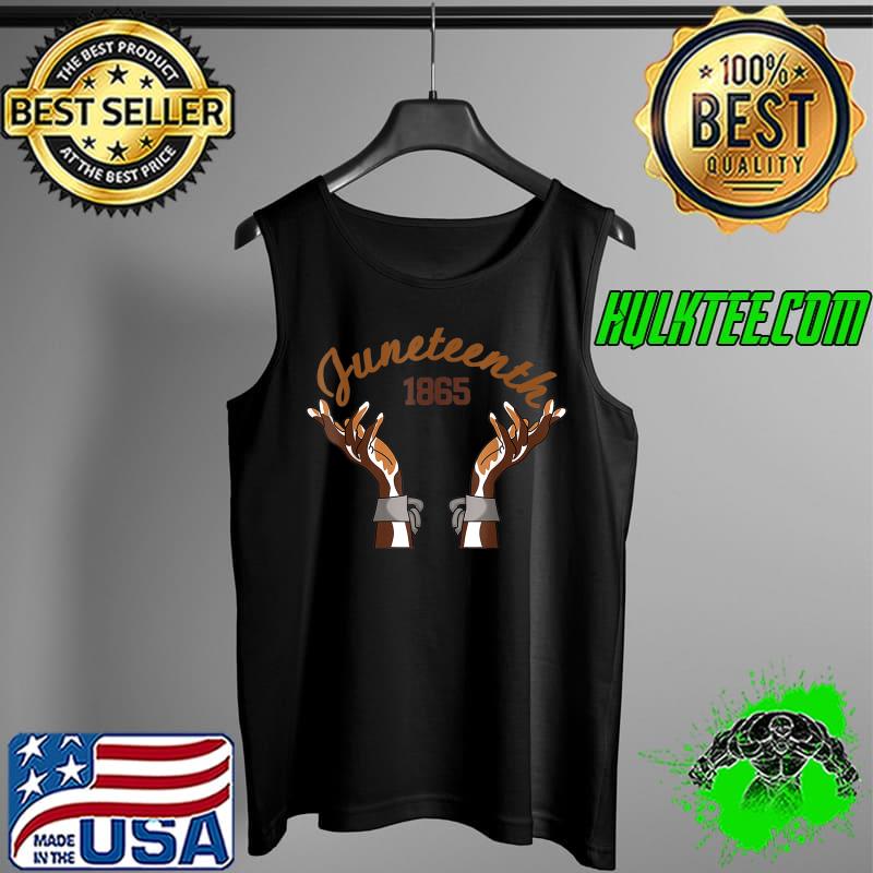 Juneteenth 1865 Remember My Ancestors Celebrate Freedom Day T-Shirt Tank Top Juneteenth 1865 Remember My Ancestors Celebrate Freedom Day T-Shirt Tank Top