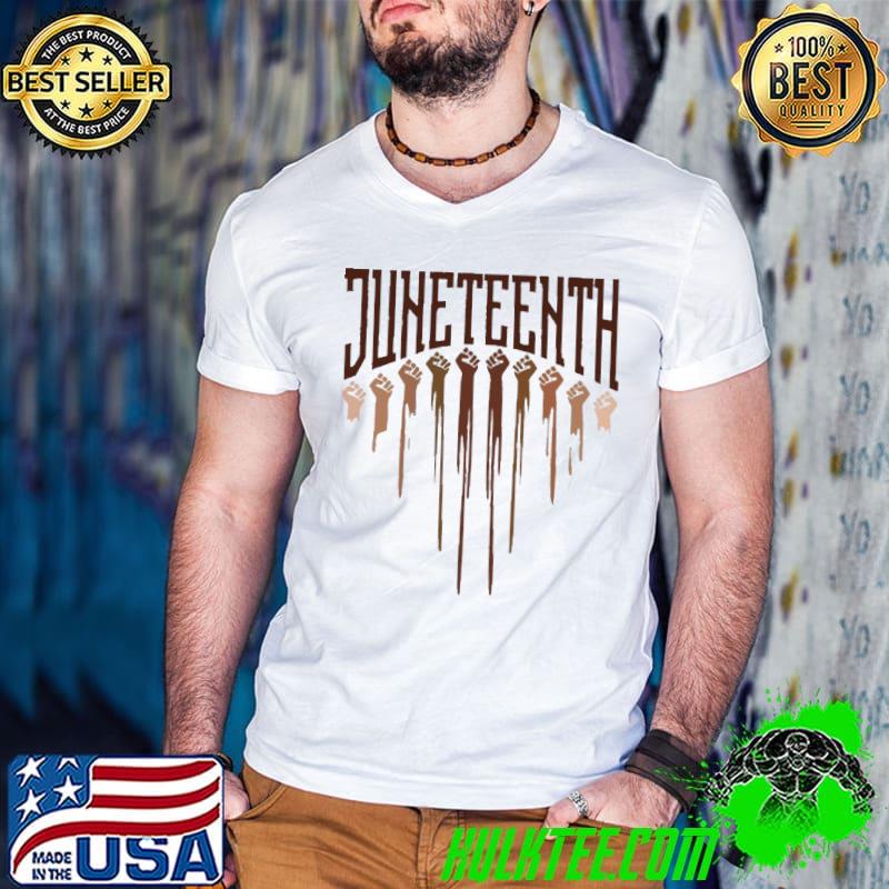 Juneteenth Raised Fists Shirt