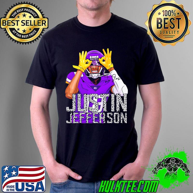 Justin jefferson Minnesota vikings national Football shirt