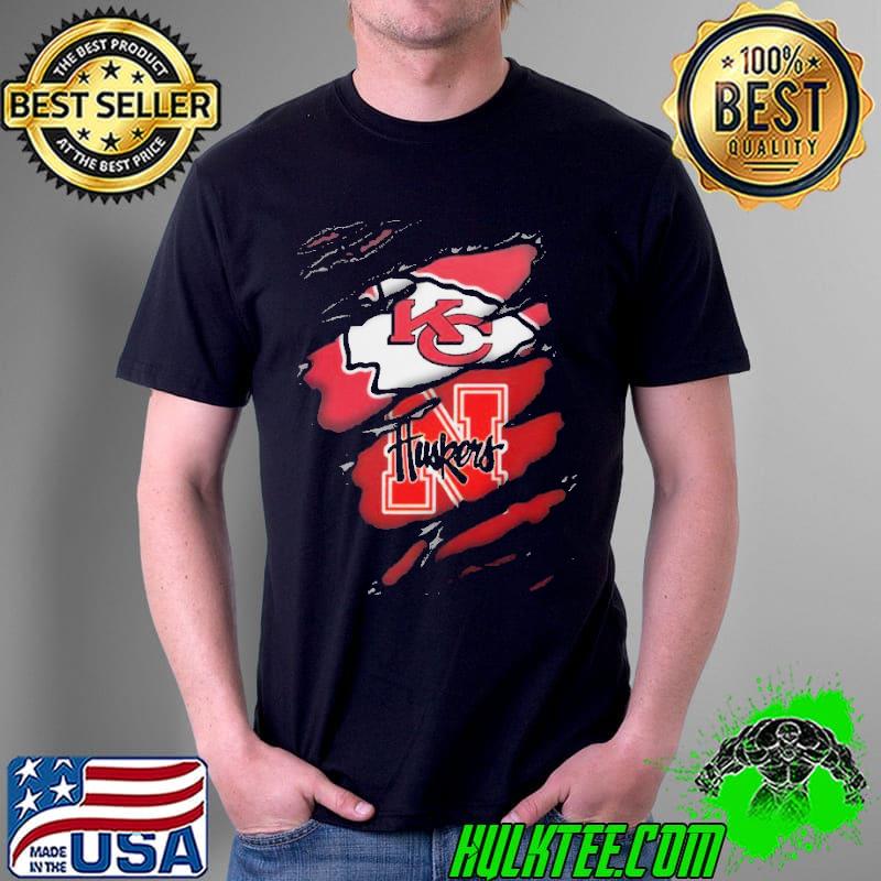 Kansas Chiefs and Nebraska huskers inside me shirt