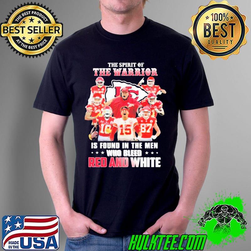 Kansas city Chiefs team the spirit of the the warrior signatures shirt