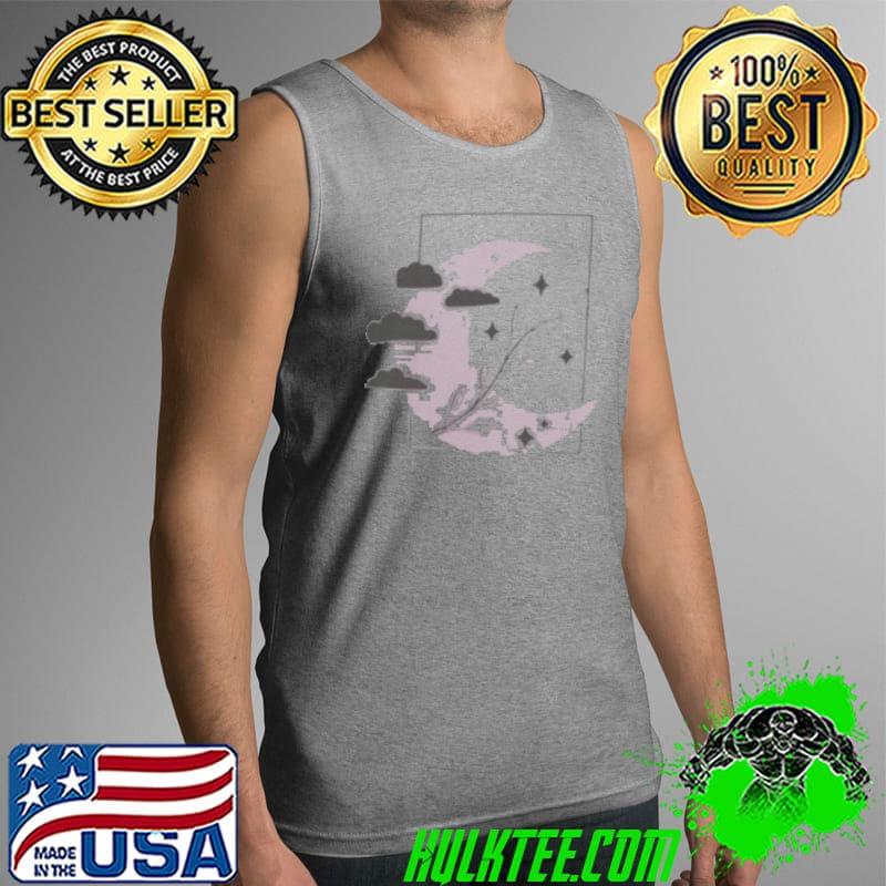KawaiI cute pink moon witchy shirt
