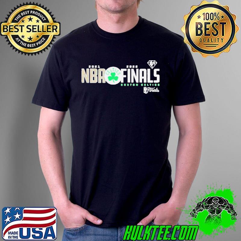 Kelly green Boston celtics 2022 eastern conference champions see the court shirt