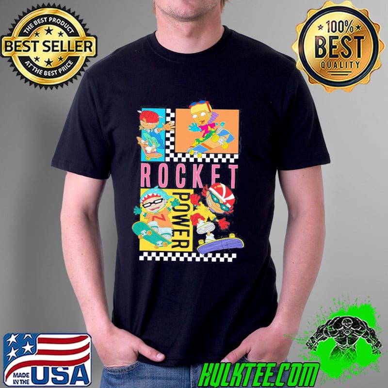 Kids power grid design for men and women shirt