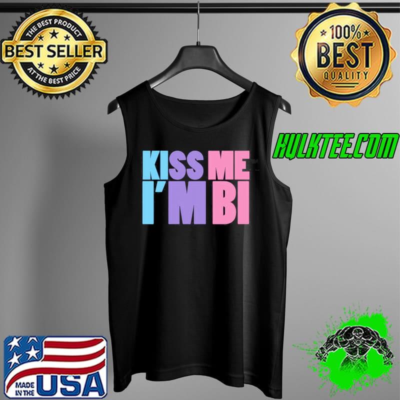 Kiss me pride month lgbtq+ support s Tank Top Kiss me pride month lgbtq+ support s Tank Top