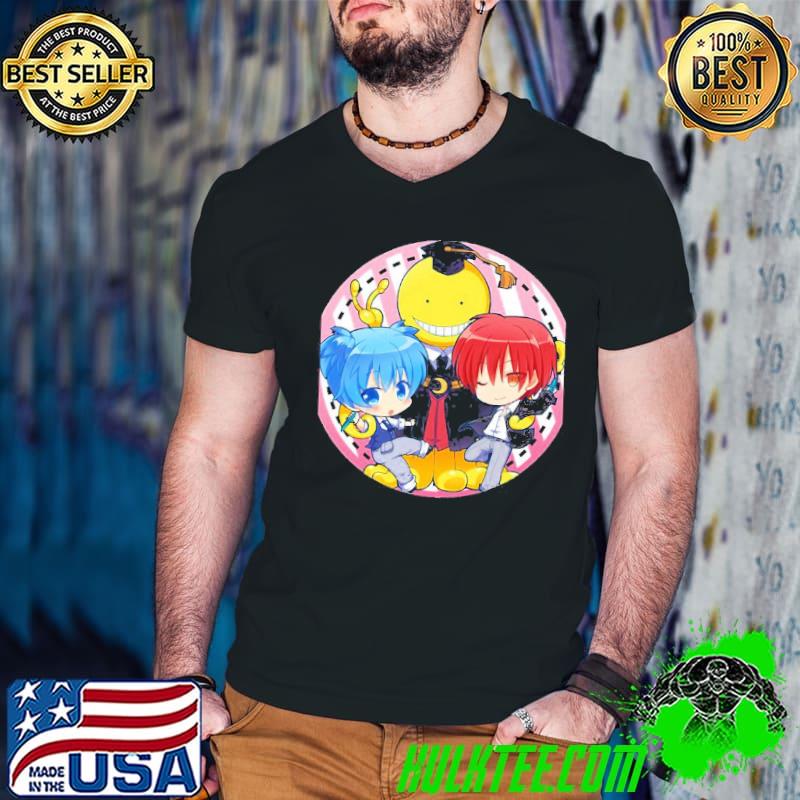 Koro Karma and nagisa assassination classroom s Guys V Neck Koro Karma and nagisa assassination classroom s Guys V Neck