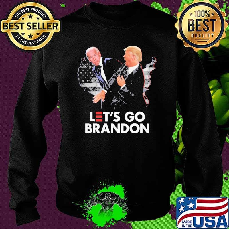 Let's Go Brandon Trump Biden Shirt Sweater Let's Go Brandon Trump Biden Shirt Sweater