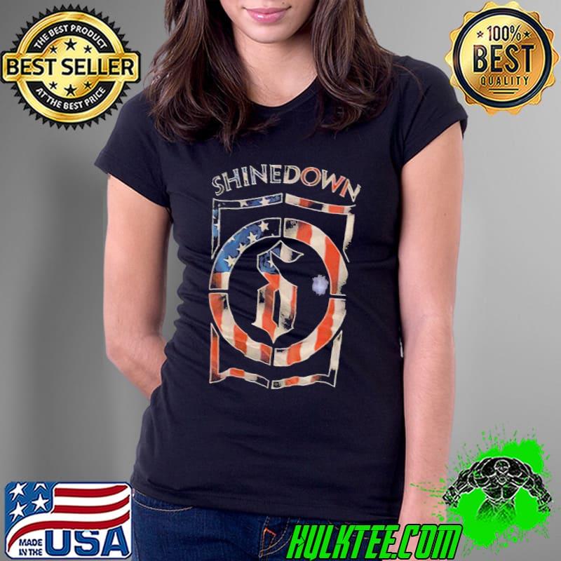 Live Tour 2022 Shinedown The Revolution-Shirt Ladies Tee Live Tour 2022 Shinedown The Revolution-Shirt Ladies Tee