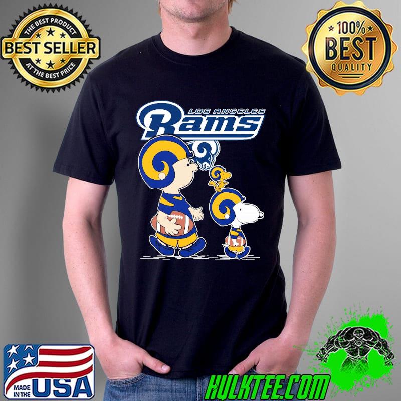 Los angeles rams let's play Football together Snoopy NFL shirt