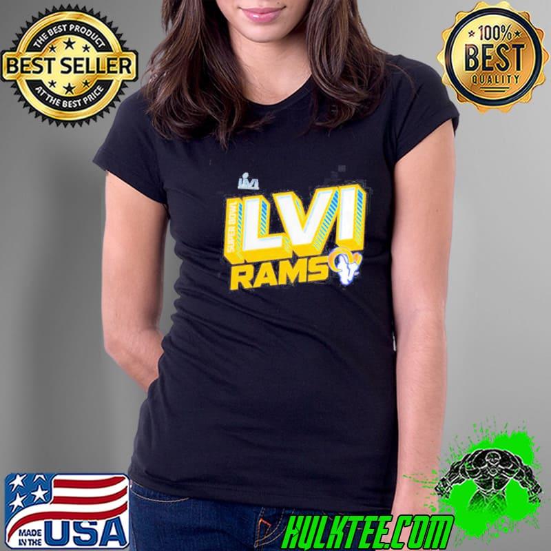 Los angeles rams super bowl lvI rams s Ladies Tee Los angeles rams super bowl lvI rams s Ladies Tee